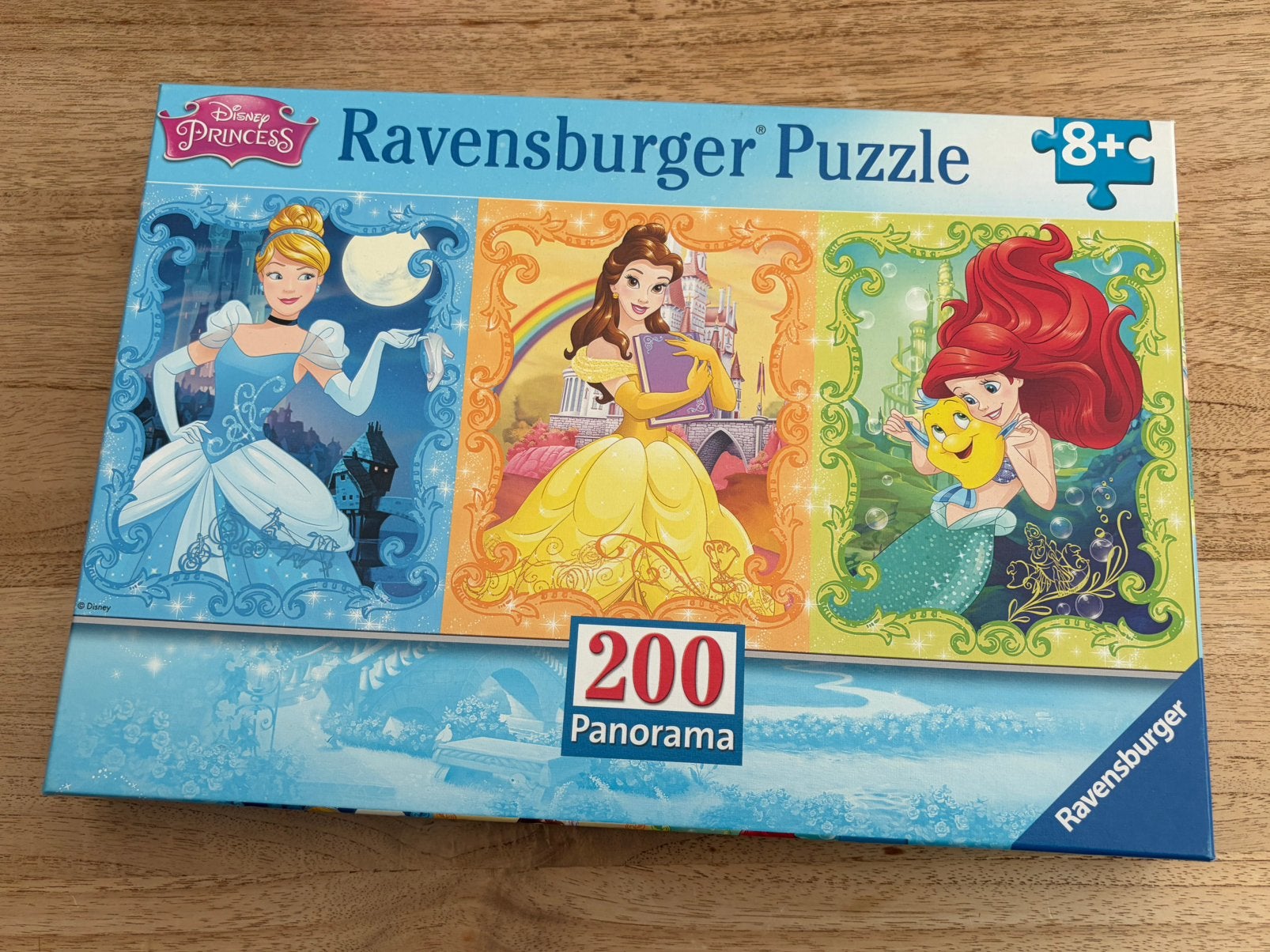 Puzzel - Ravensburger - 200 stukken - Prinsessen, Enlèvement ou Envoi, Plus de 50 pièces, Comme neuf, 6 ans ou plus