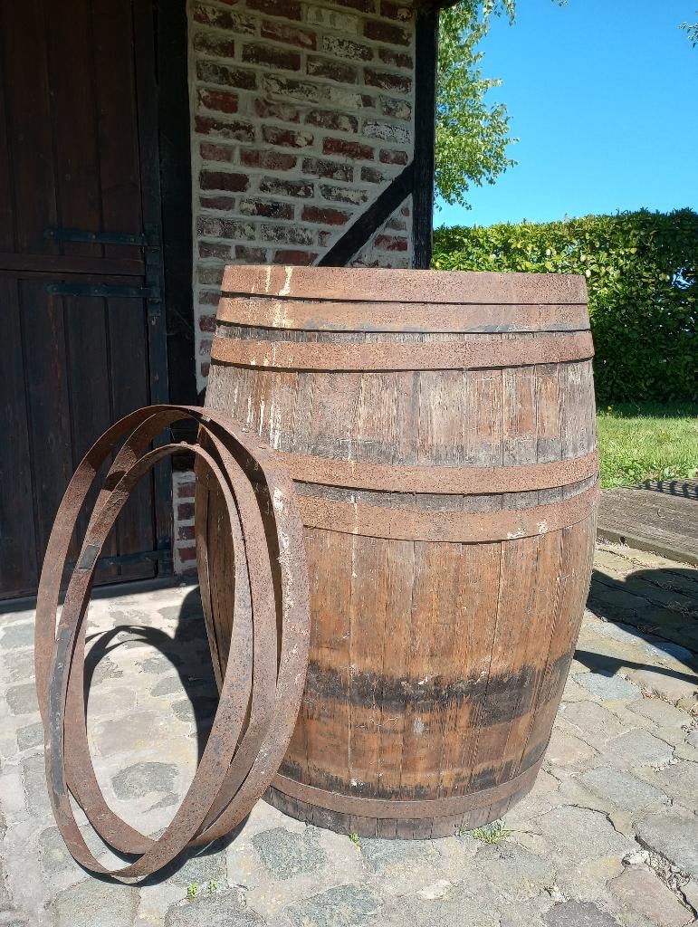 Portvat eikenhout decoratief, Ophalen