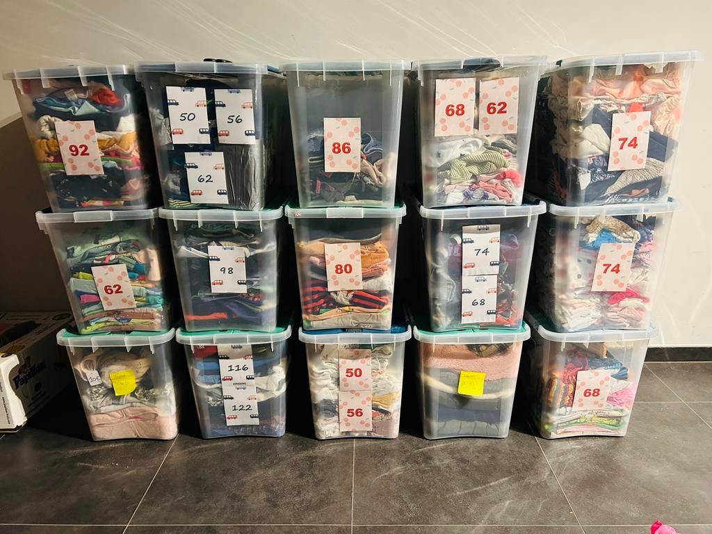 Groot pakket baby/kinderkledij, Ophalen, Zo goed als nieuw, One size
