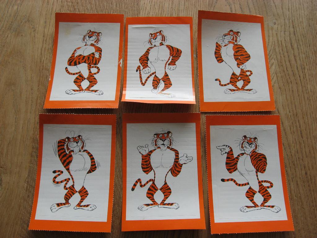 Esso Tijgers 1978 Vintage Stickers, Verzamelen, Ophalen of Verzenden, Nieuw, Auto of Motor
