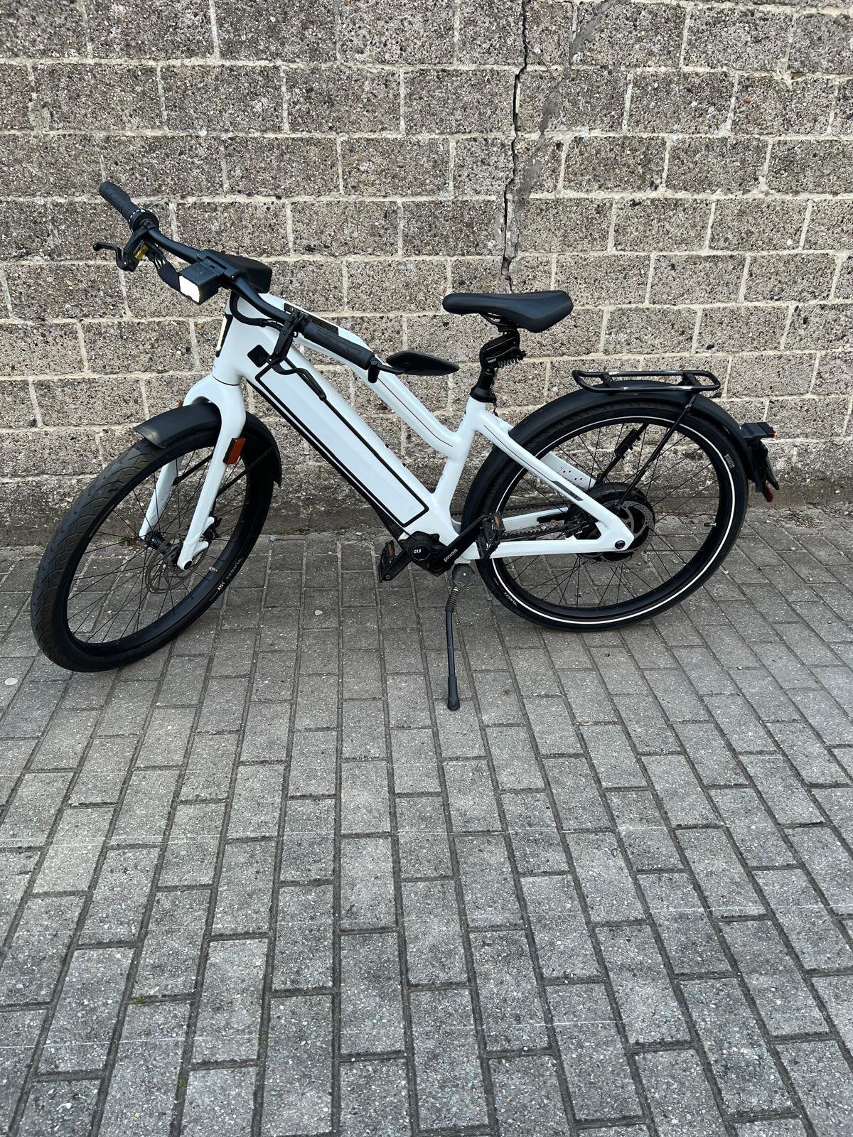 Stromer st3 pinion M Cool White Kinekt 983Kwh - 6500 km, Fietsen en Brommers, Ophalen, Gebruikt, 51 tot 55 cm, Stromer