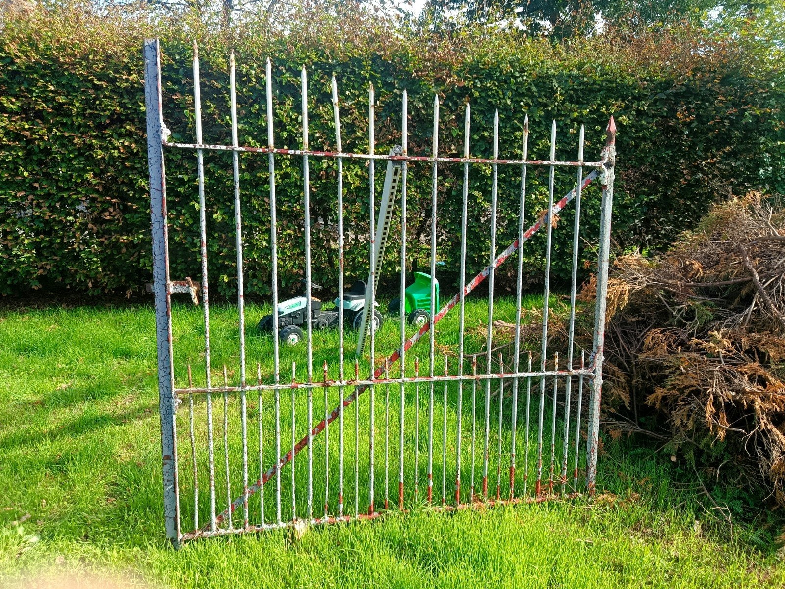vieux portail lourd, Jardin & Terrasse, Enlèvement ou Envoi
