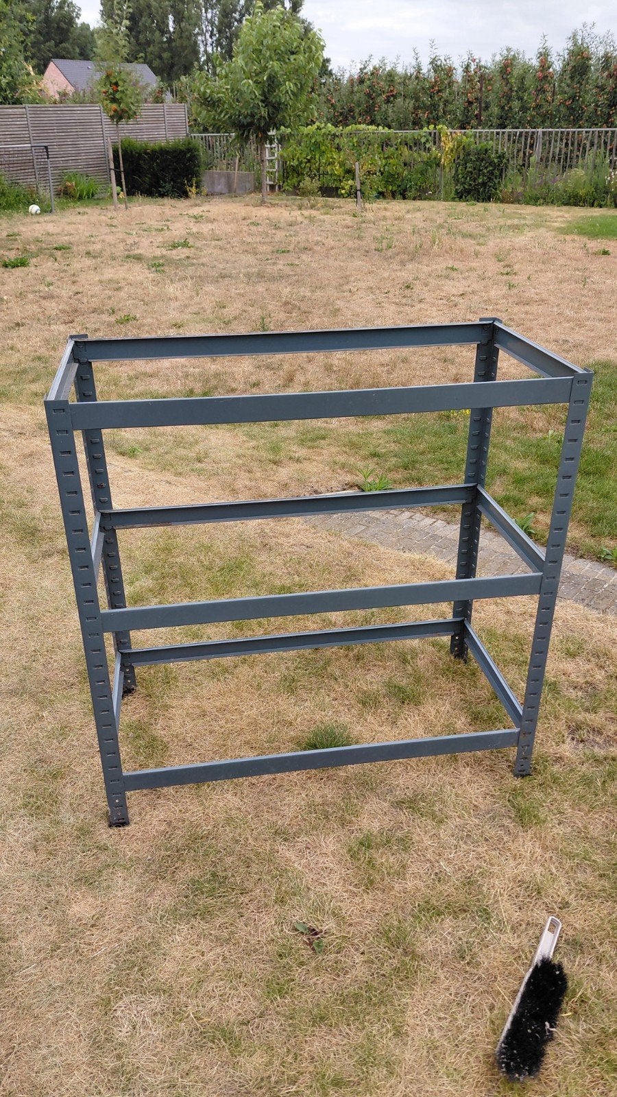 rek 90 cm hoog, Ophalen, Gebruikt