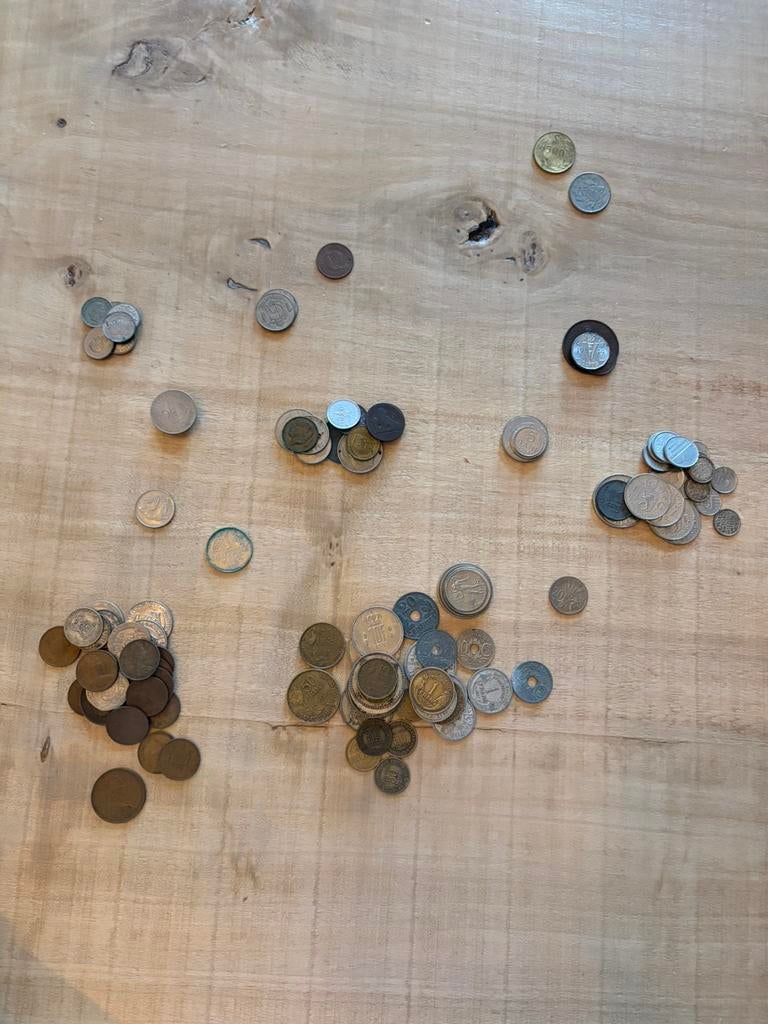 Verschillende oude munten europa en Canada, Ophalen of Verzenden, Overige landen, Setje