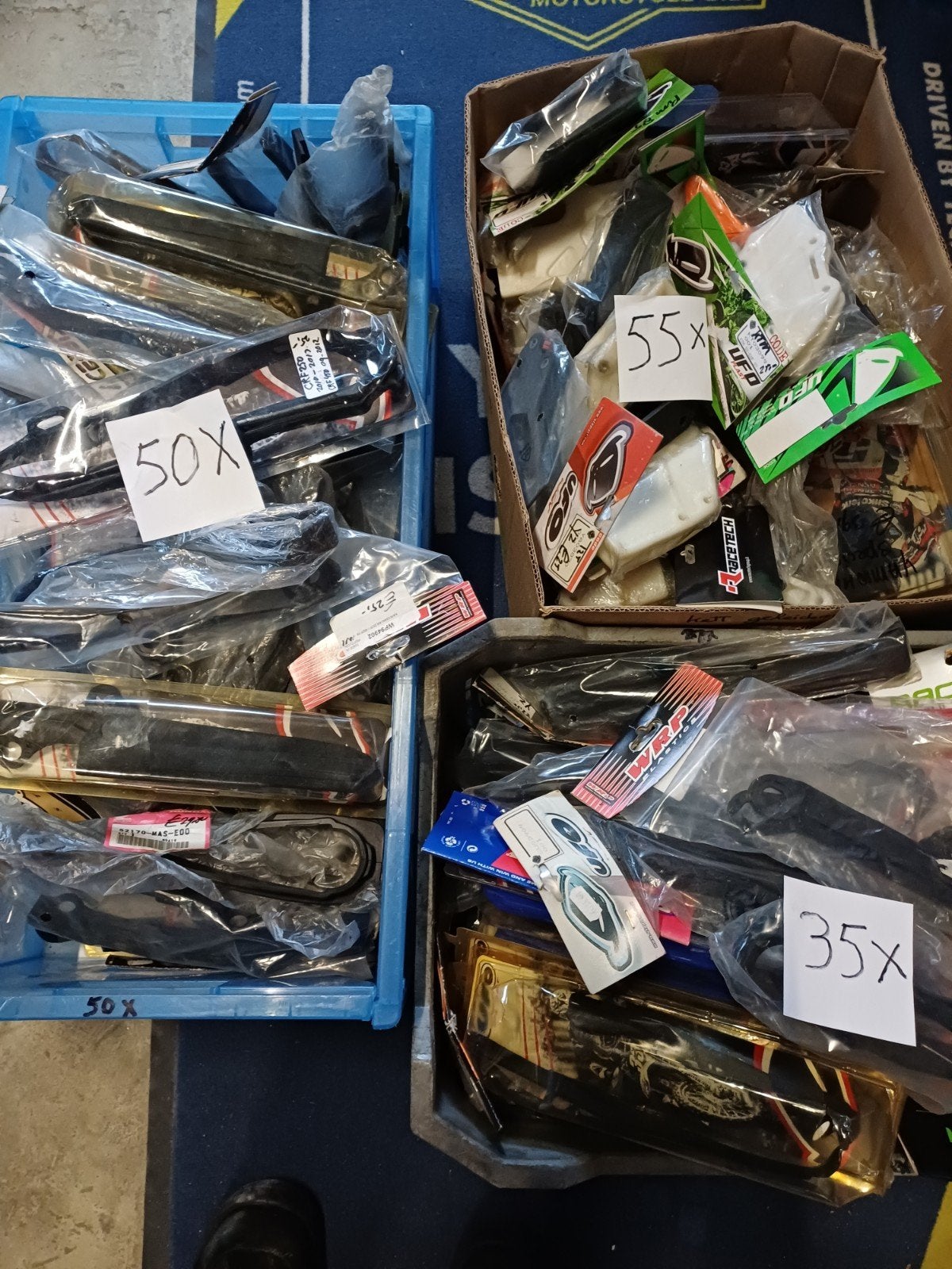 Motocross/enduro partij ketting geleiders/slepers, Motos, Pièces | Toutes-marques, Enlèvement