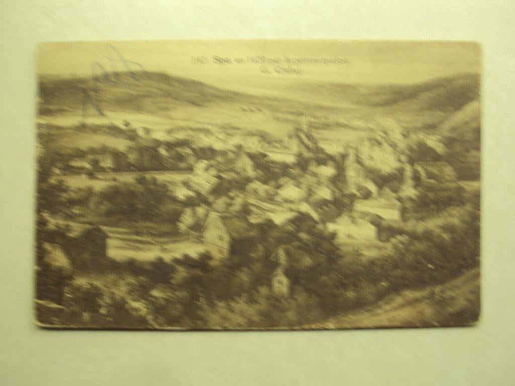 52465 - SPA - SPA EN 1620 - PAR PEINTRE SPADOIS G. CREHAY, Envoi