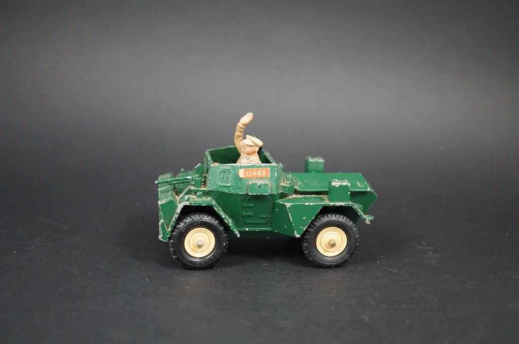 Britains - Voiture de reconnaissance Daimler - 1/32, Antiquités & Art, Enlèvement ou Envoi
