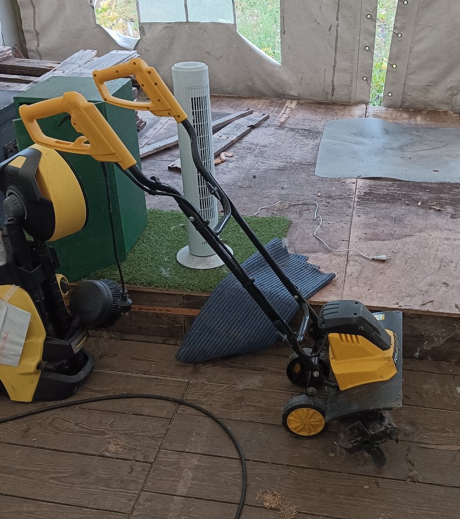 tuinfrees grondfrees, Ophalen, Zo goed als nieuw, Overige soorten, Powerplus garden