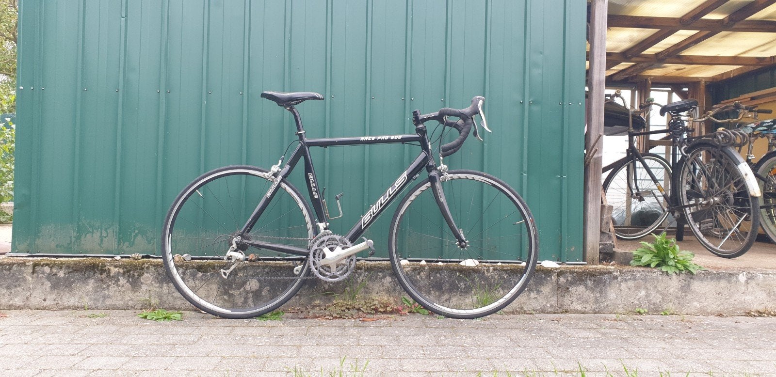 koersfiets Bulls aluminium met carbon vork, Fietsen en Brommers, Gebruikt, Aluminium, 53 tot 57 cm, Ophalen