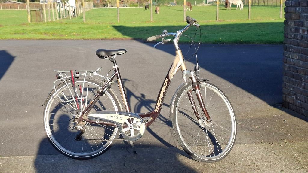 damesfiets Thompson, Fietsen en Brommers, Ophalen, Gebruikt, Overige merken, Versnellingen