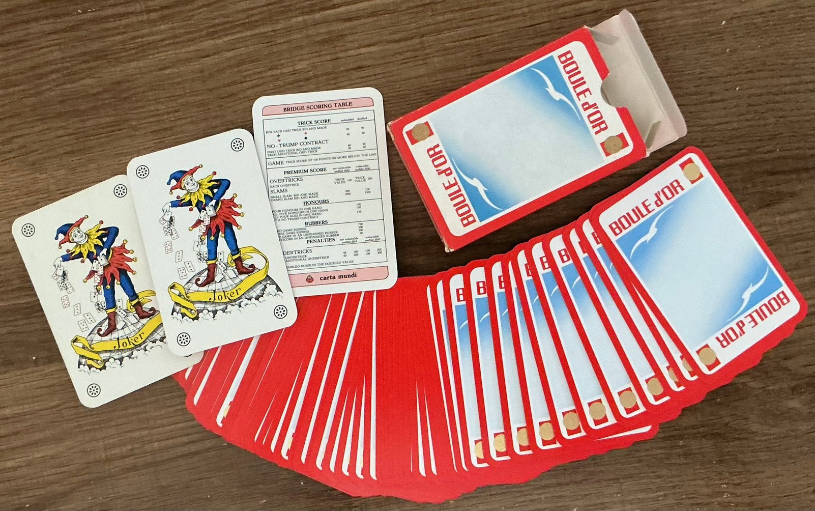 Jeu de cartes BOULE D'or, Enlèvement ou Envoi, Comme neuf, Carte(s) à jouer