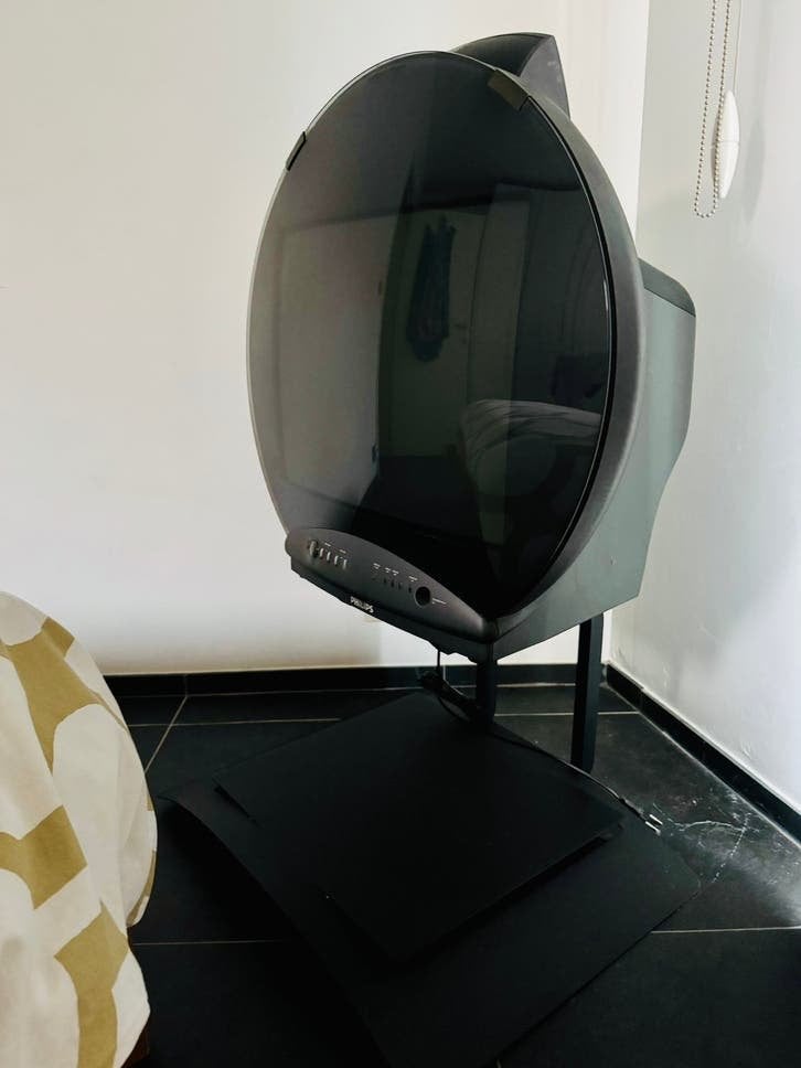 Philips Sensuval 21PT350A/01 – zeldzame vintage design-tv, Audio, Tv en Foto, Ophalen, Gebruikt, 40 tot 60 cm, Philips