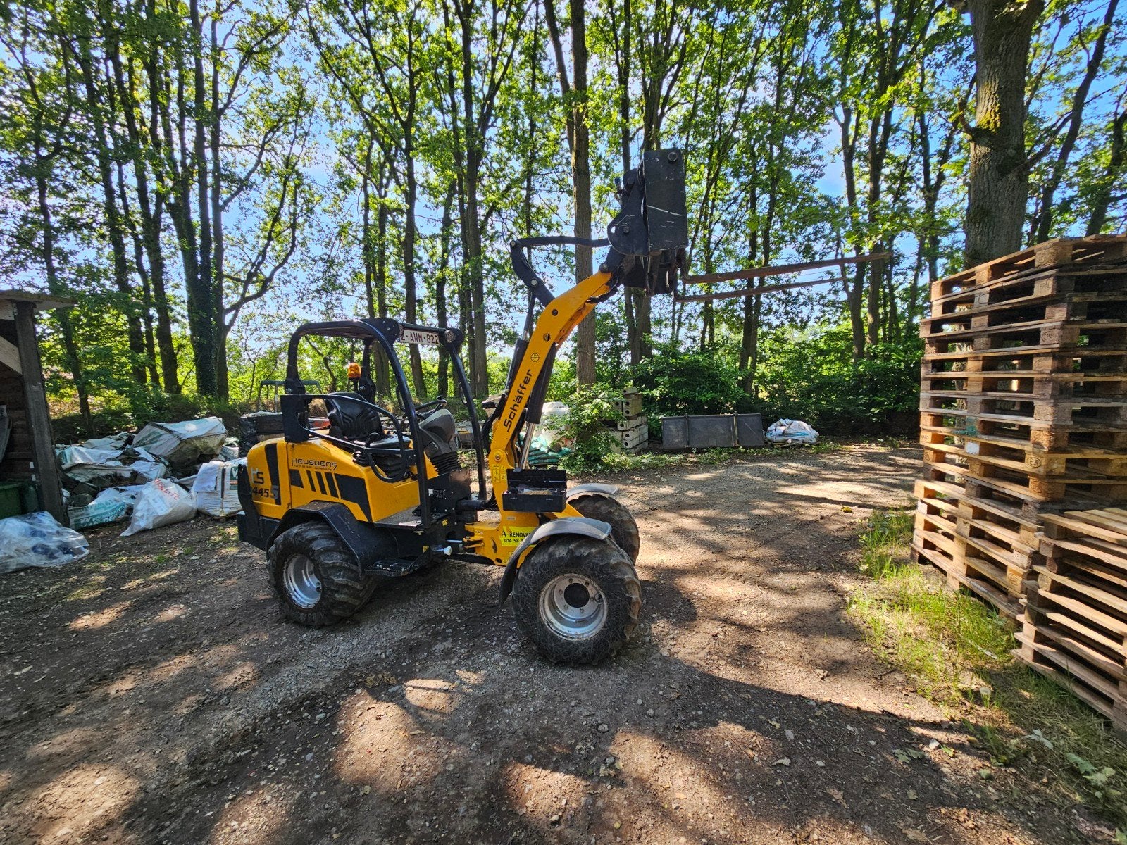 Kniklader schaffer 2445s te huur met toebehoren, Bricolage & Construction, Bricolage & Rénovation Autre, Enlèvement