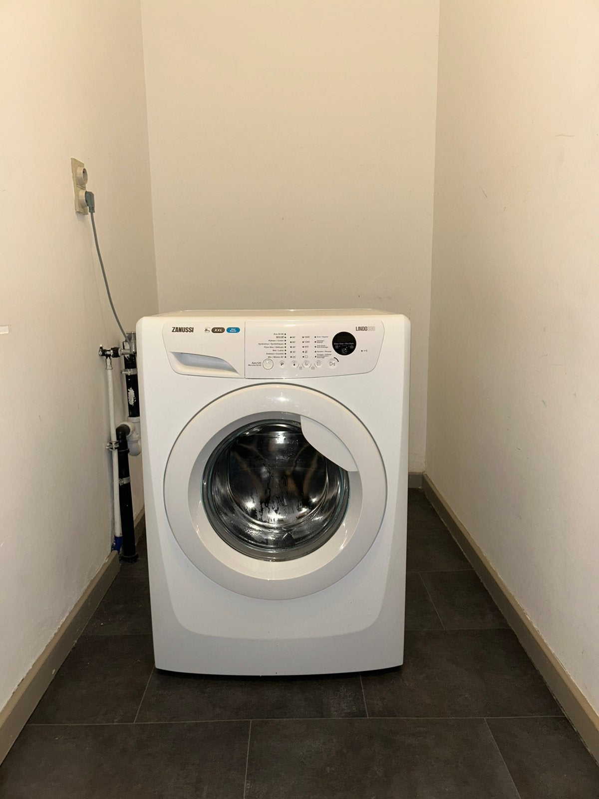Wasmachine Zanussi 8kg, Elektronische apparatuur, Wasmachines, Ophalen, Energieklasse A of zuiniger, 85 tot 90 cm, Bovenlader