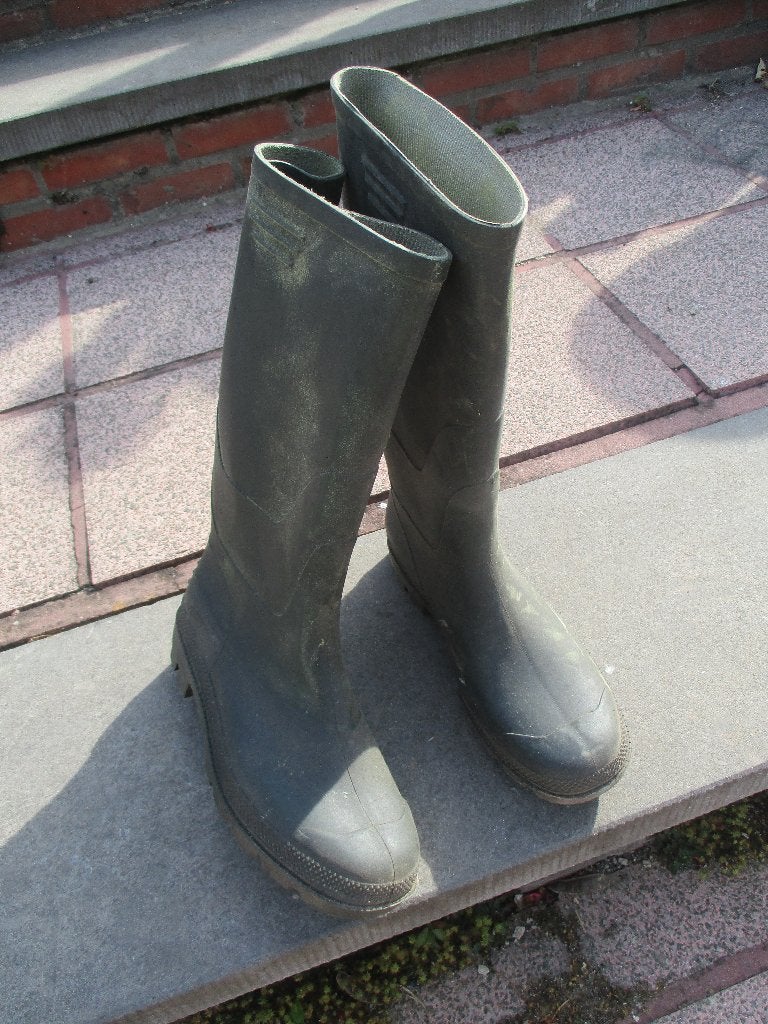 rubber laarzen, Kleding | Heren, Ophalen, Overige kleuren, Regenlaarzen, Zo goed als nieuw