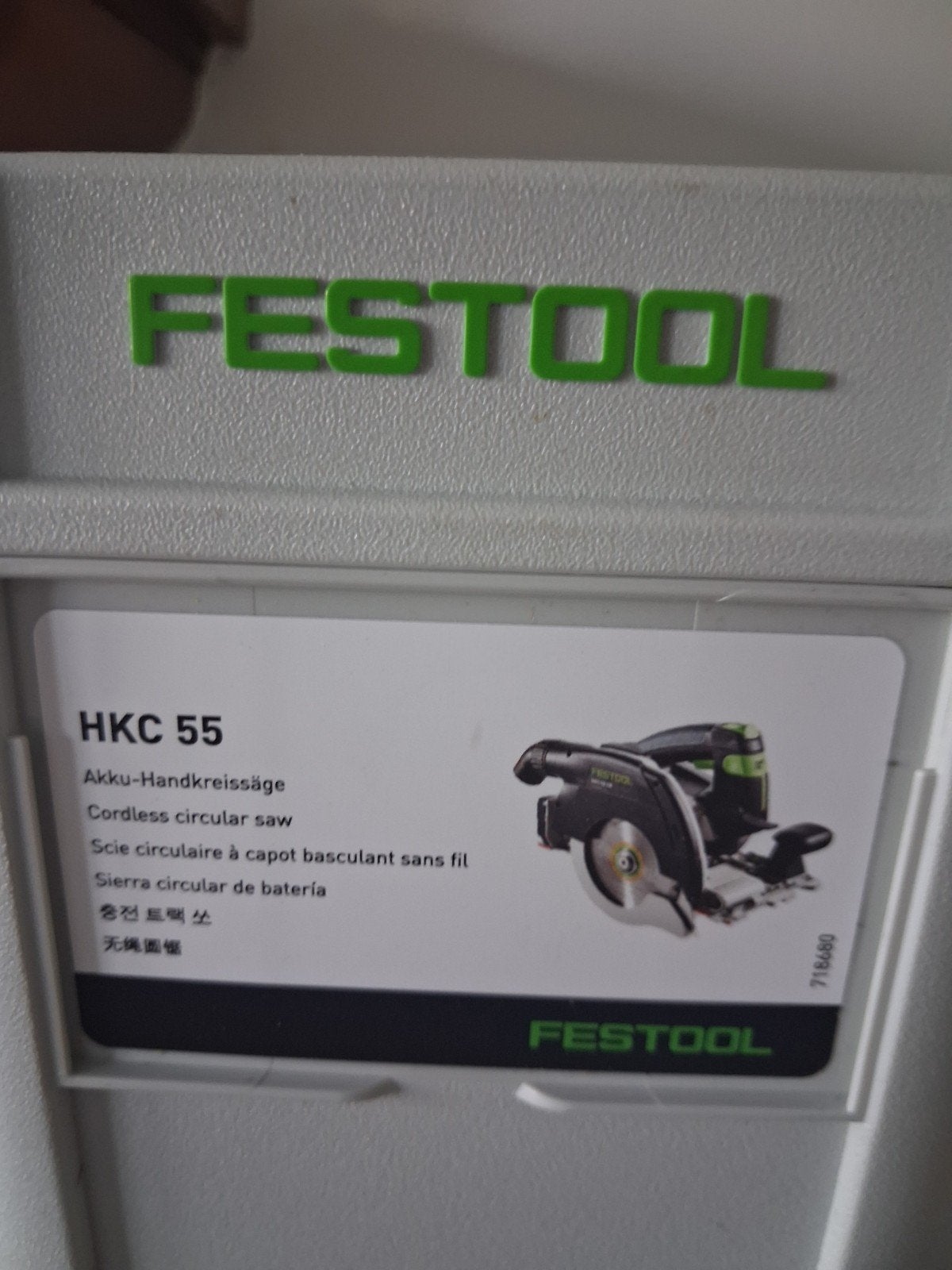 Festool hkc55 new set, Ophalen of Verzenden