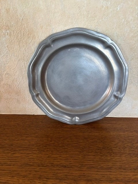 Petite assiette en étain, Antiquités & Art, Antiquités | Étain, Enlèvement ou Envoi