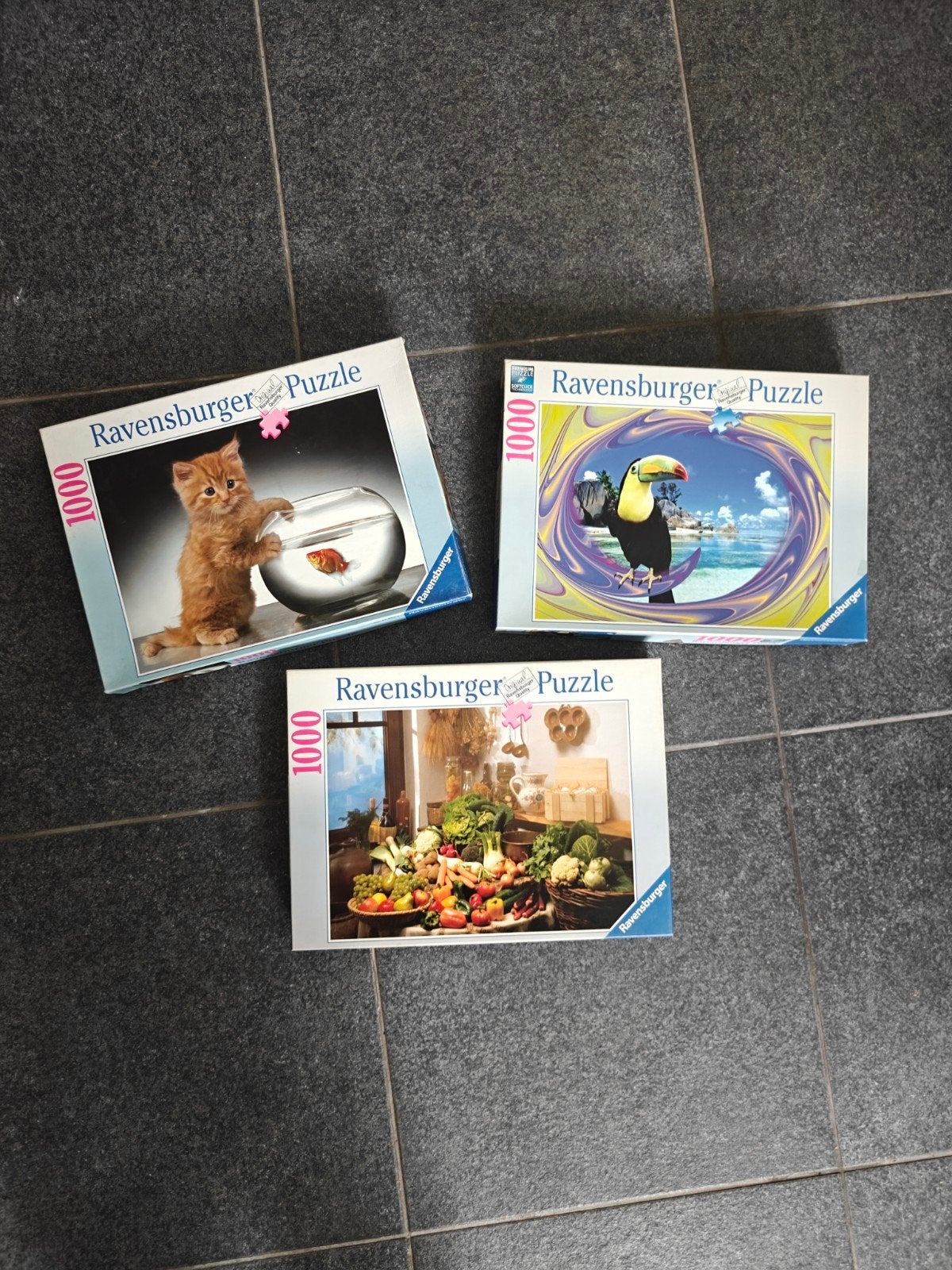 3 ravensburger puzzels, Ophalen of Verzenden