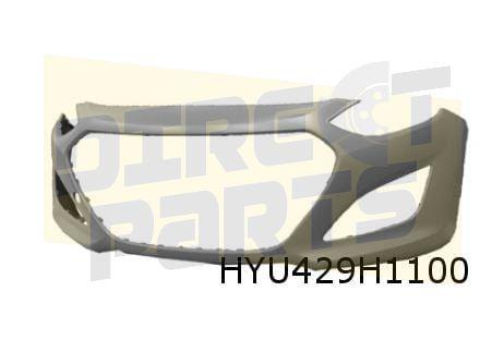 Hyundai i30 (4/12-4/17) voorbumper (+/- PDC) (te spuiten) Or, -, -, Nieuw, Bumper
