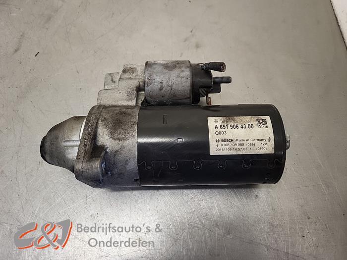 Startmotor van een Mercedes Vito, Gebruikt, -, Ophalen of Verzenden, -