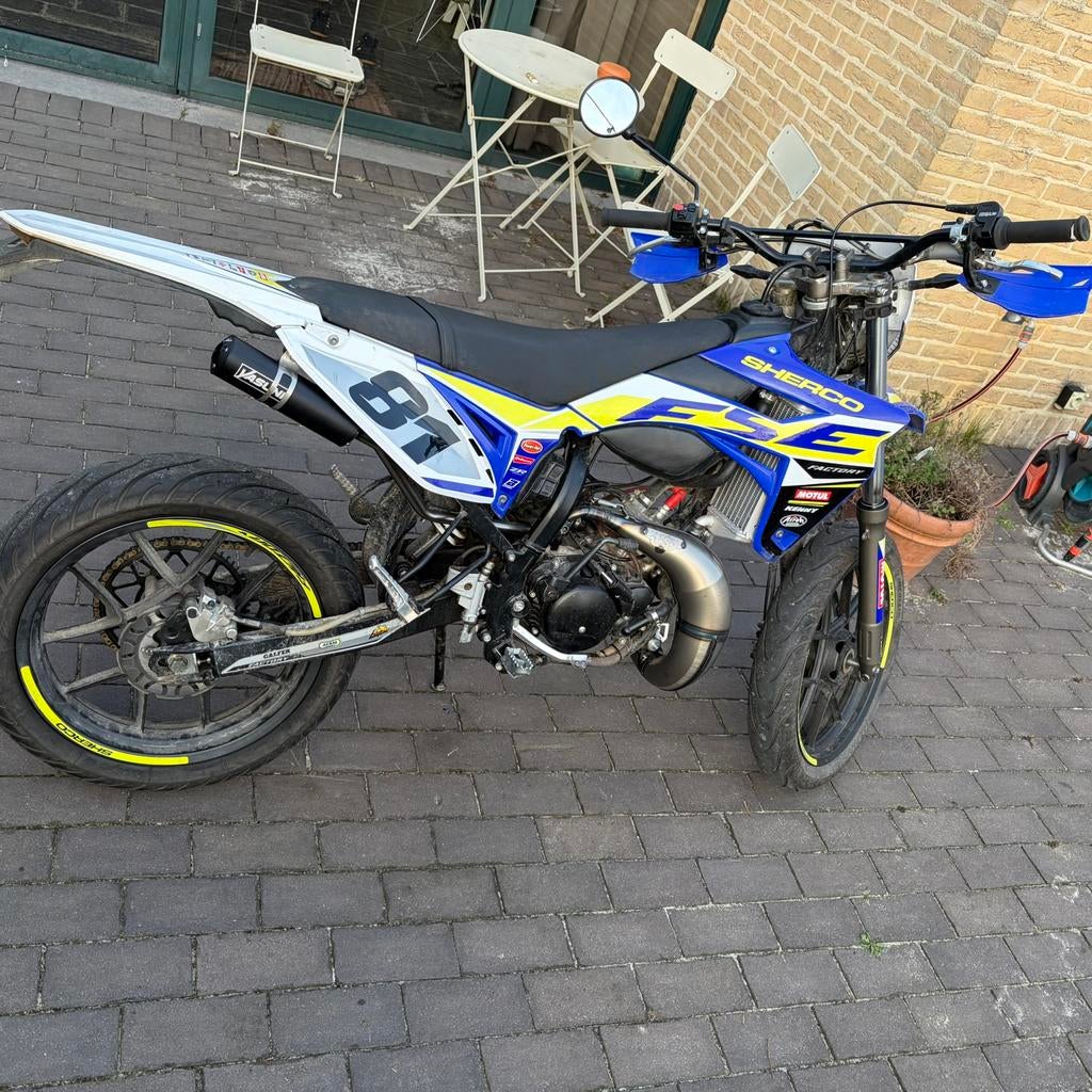 Sherco 50cc, Fietsen en Brommers, Brommers | Derbi, Ophalen, 6 versnellingen, 50 cc, Klasse B (45 km/u)