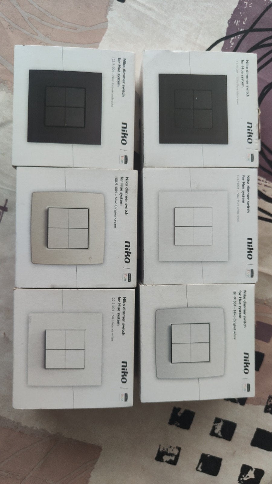 Interrupteurs connecté Niko pour Philips Hue, Bricolage & Construction, Enlèvement ou Envoi, Neuf, Interrupteur