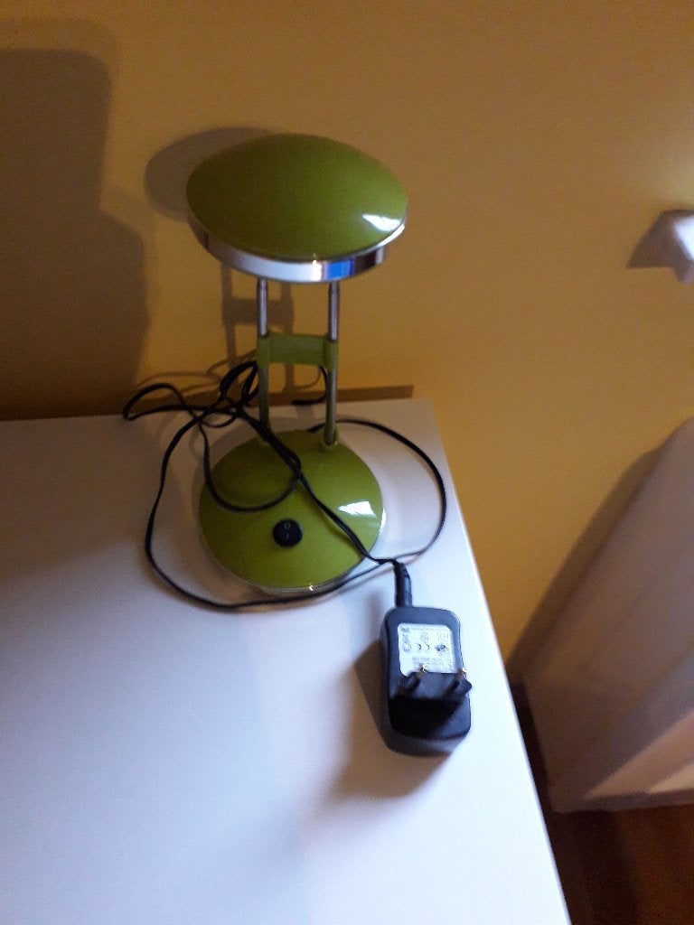 bureau lamp groen, Ophalen, Gebruikt