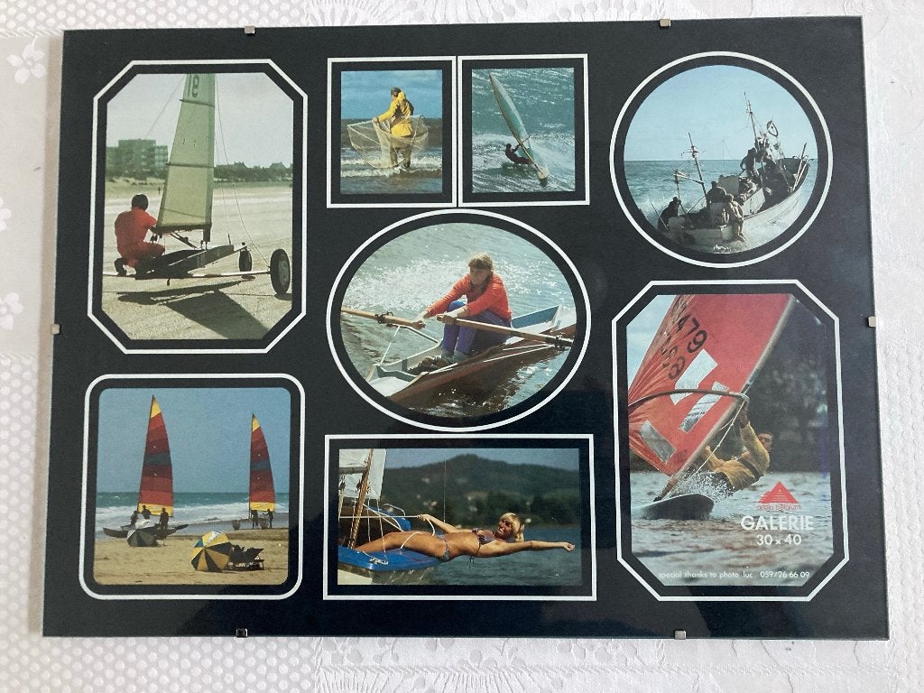 Cadre photo (30 x 40 cm) avec clips NOUVEAU, TV, Hi-fi & Vidéo, Enlèvement ou Envoi, Neuf, Cadre interchangeable, Verre