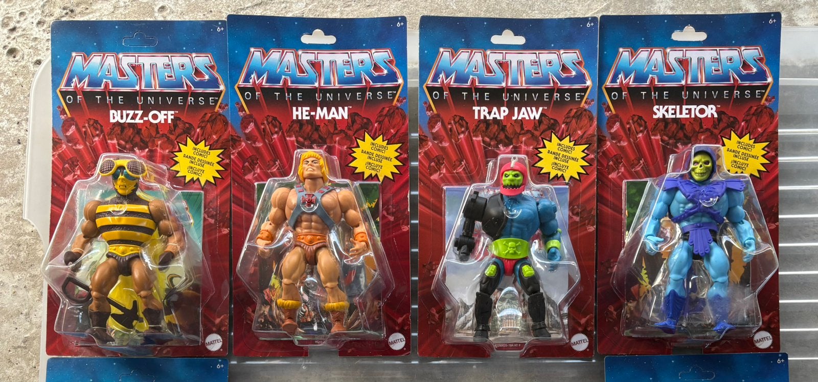 Masters of the universe origins figuren, Kinderen en Baby's, Speelgoed | Actiefiguren, Ophalen of Verzenden, Nieuw