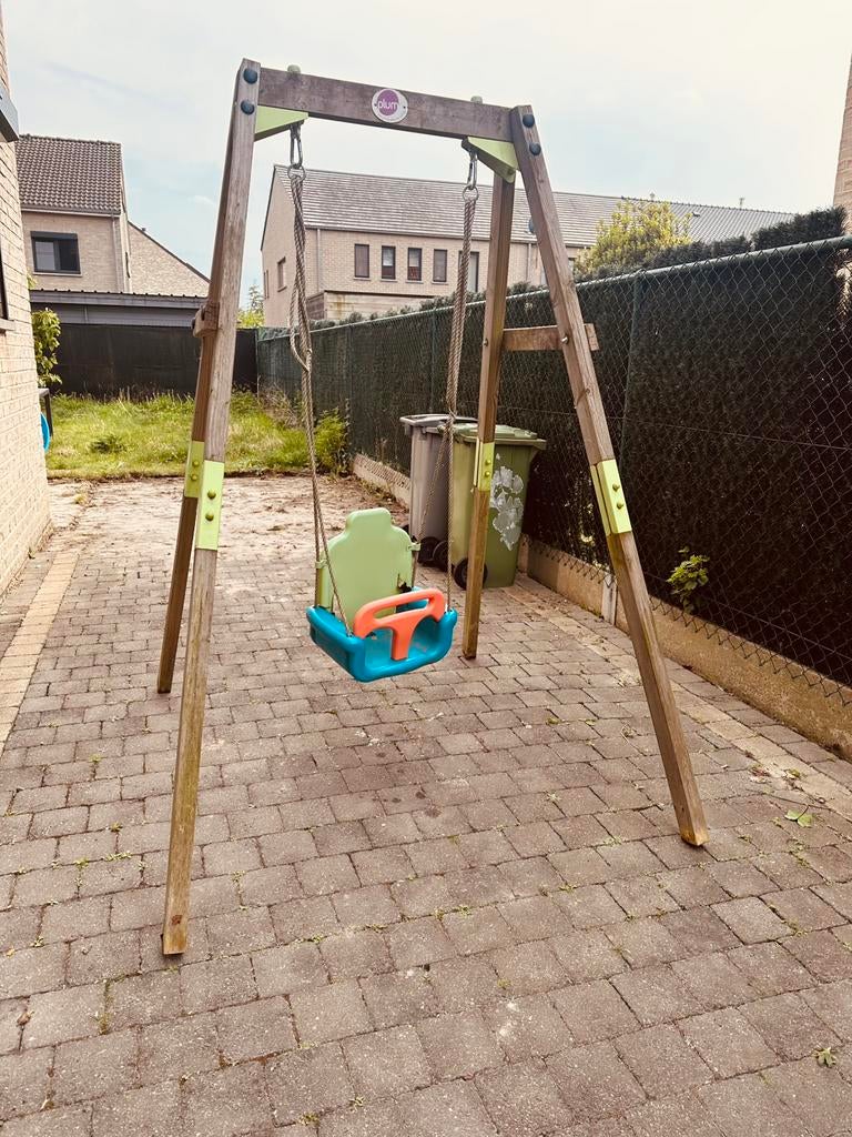 Schommel gratis mee te nemen!, Enfants & Bébés, Jouets | Extérieur | Aires de jeux, Enlèvement, Utilisé, Balançoire