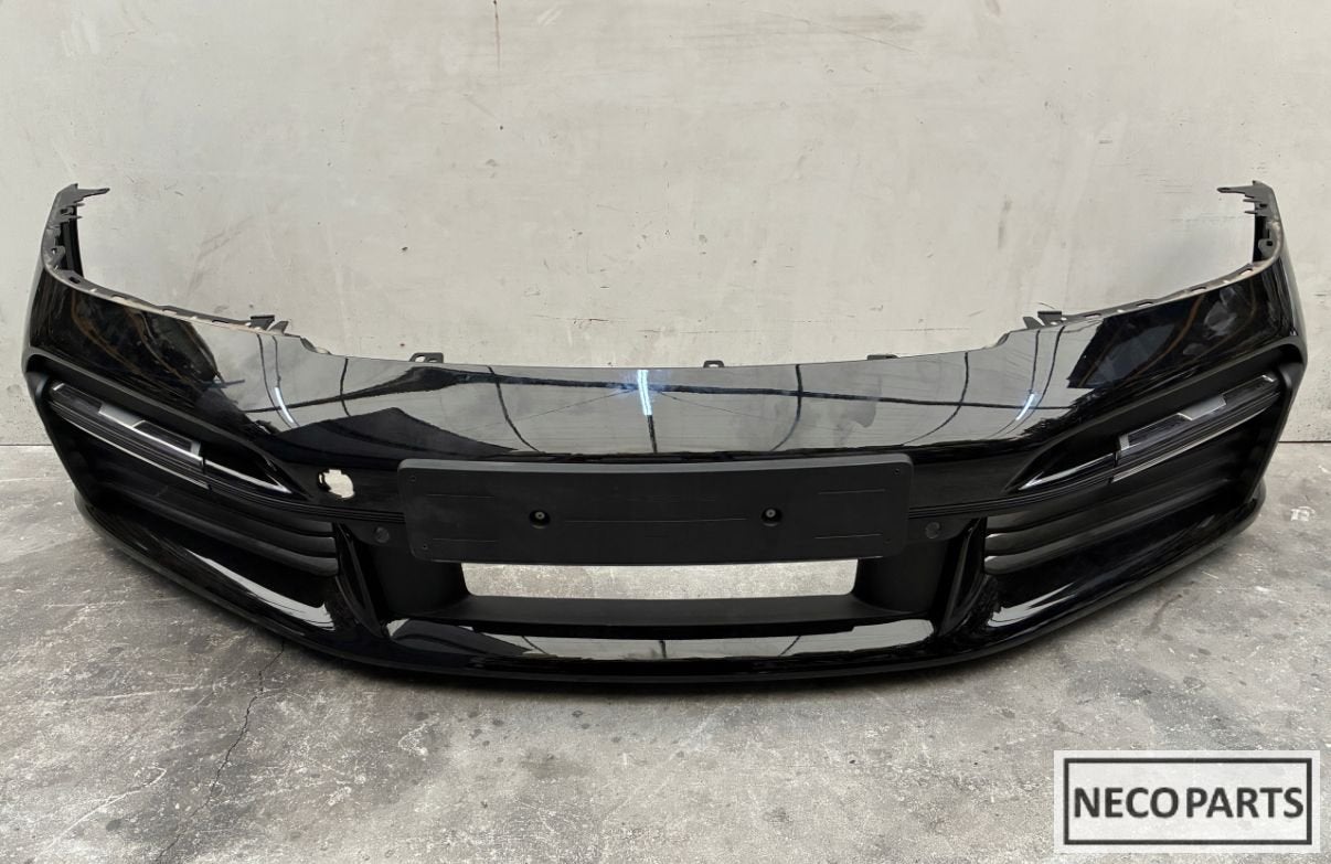 PORSCHE 911 992 TURBO S VOORBUMPER ORIGINEEL ALLES LEVERBAAR, Arrière, -, Porsche, Haillon arrière