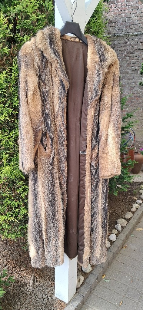 Vintage bontjas, Antiek en Kunst, Antiek | Kleding en Textiel, Dames, Ophalen