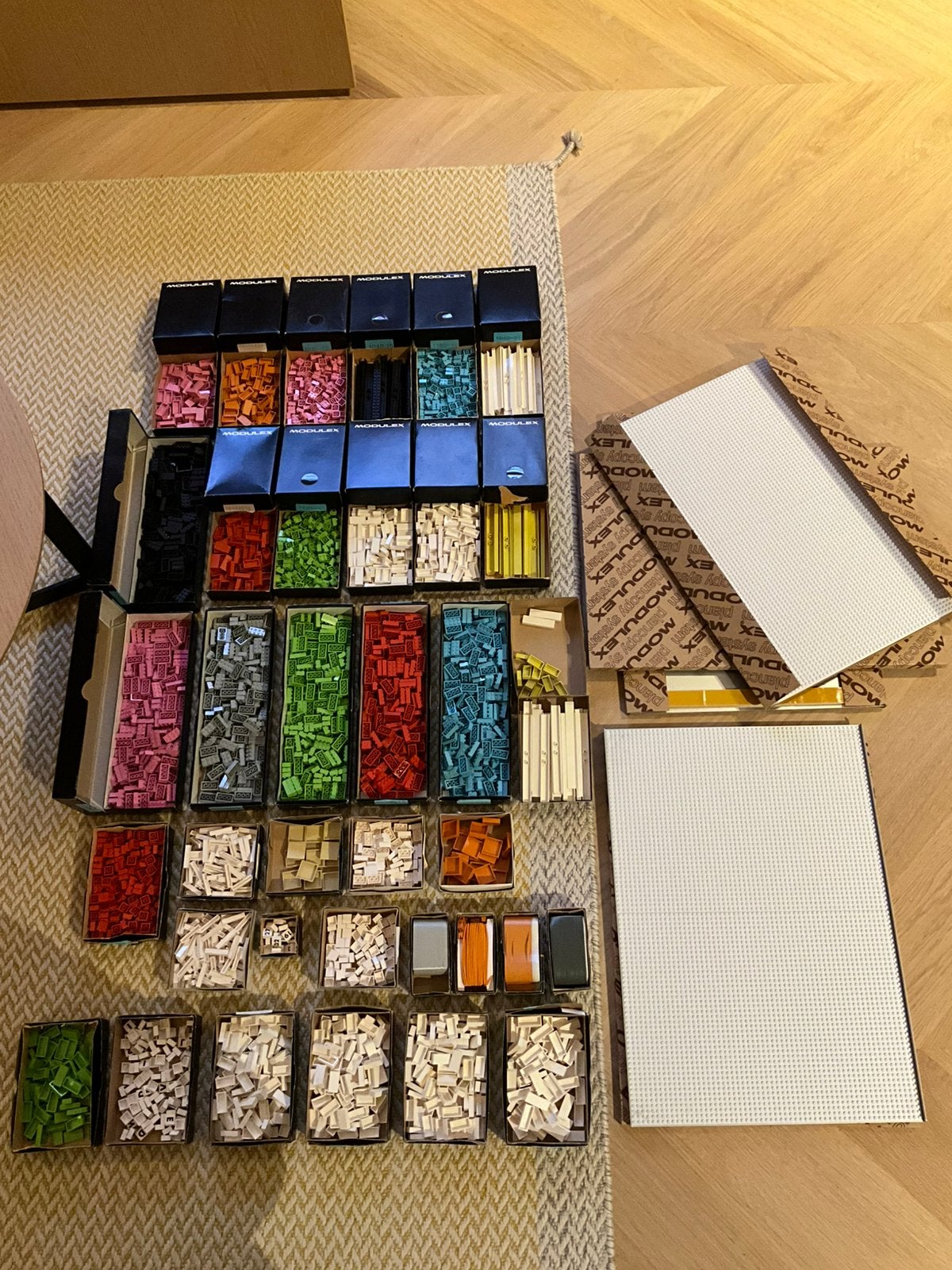 Modulex (Lego), Enlèvement, Comme neuf