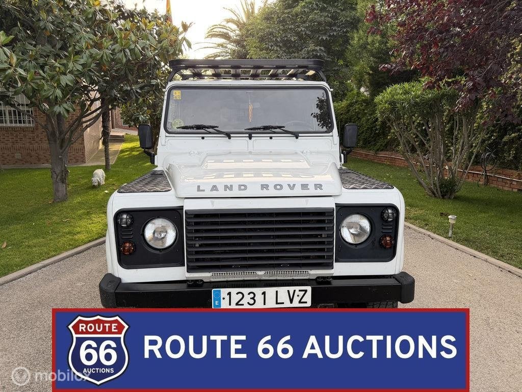 Land Rover Defender 130 pick-up | 2012 | Route 66 Auctions, Auto's, Land Rover, Gebruikt, Zwart, Handgeschakeld, Overige carrosserie