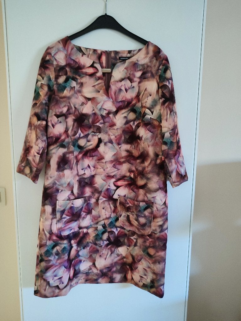 Jurk Caroline Biss maat 40/42, Kleding | Dames, Jurken, Meerkleurig, Maat 42/44 (L), Ophalen of Verzenden, Zo goed als nieuw