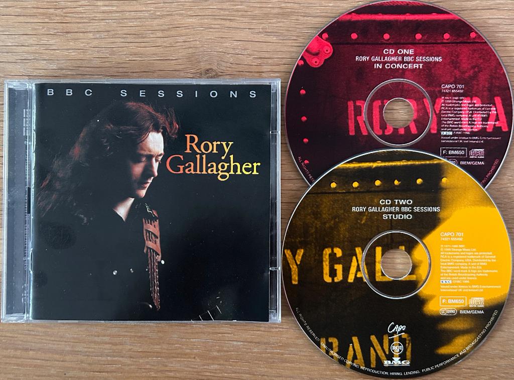 RORY GALLAGHER - BBC sessions ( 2CD ), Envoi, Pop rock