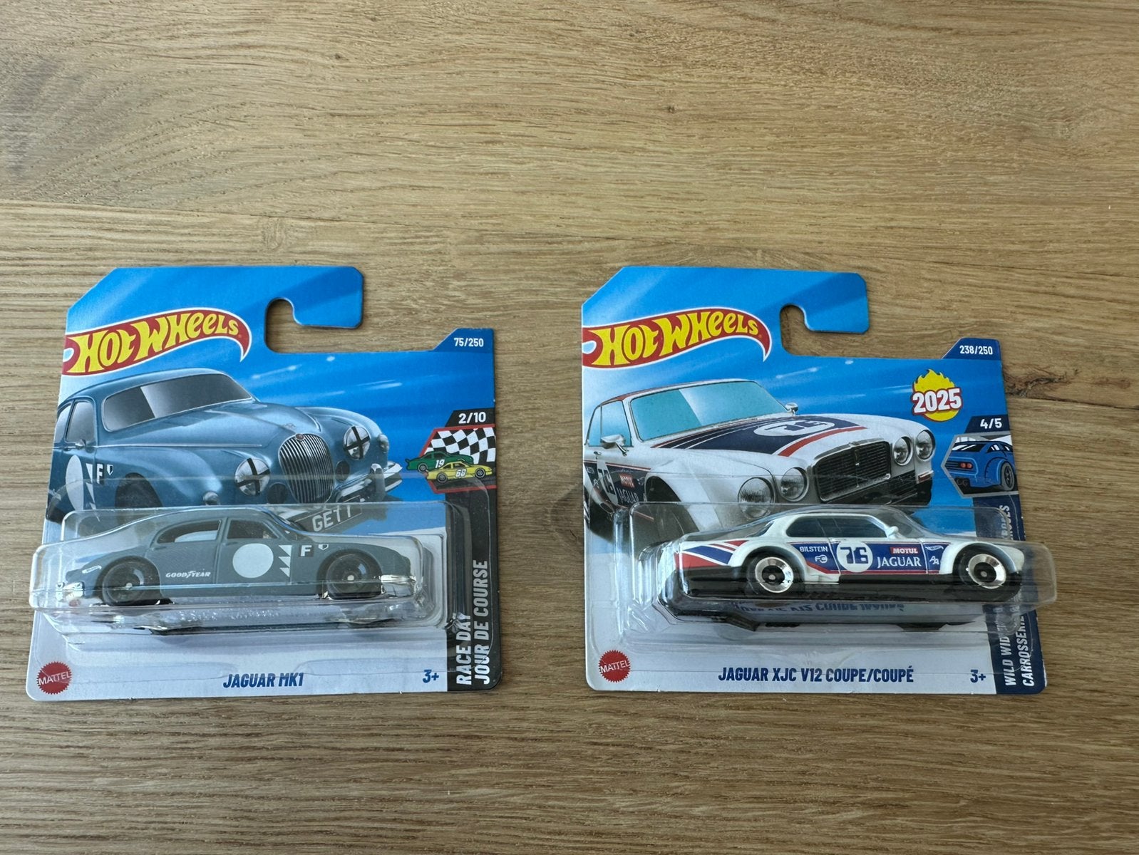 Hot Wheels Jaguar Collection zie omschrijving, Enlèvement ou Envoi, Comme neuf