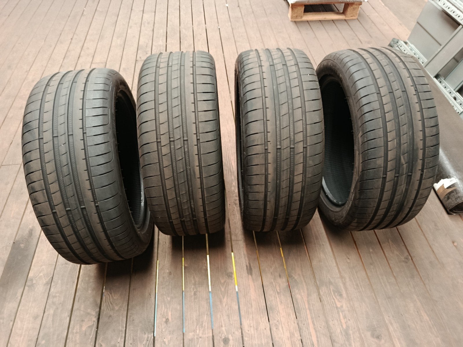 Set van 4 zomerbanden Goodyear Eagle F1 Asymmetric 5., 245 mm, Véhicule de tourisme, Pneus été, Enlèvement