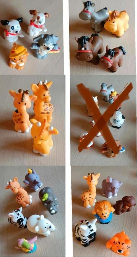 Fisher Price little people dieren, Kinderen en Baby's, Speelgoed | Fisher-Price, Ophalen of Verzenden