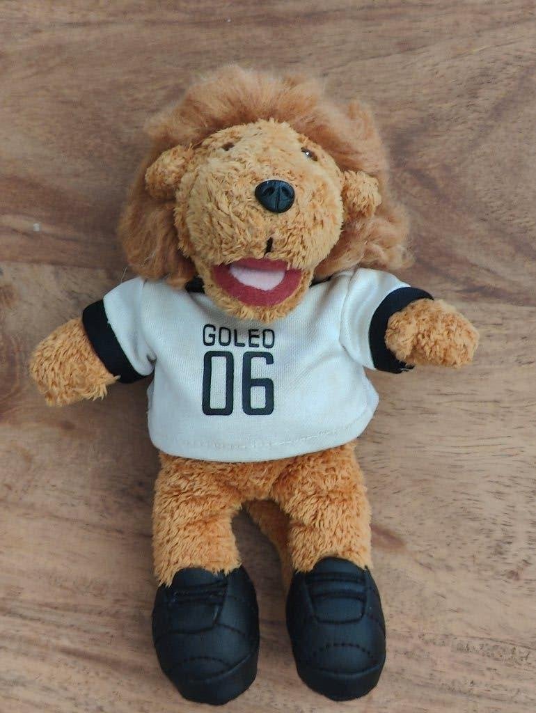 Nici Goleo - Officiële mascotte FIFA WK voetbal 2006, Verzamelen, Sportartikelen en Voetbal, Ophalen of Verzenden, Gebruikt