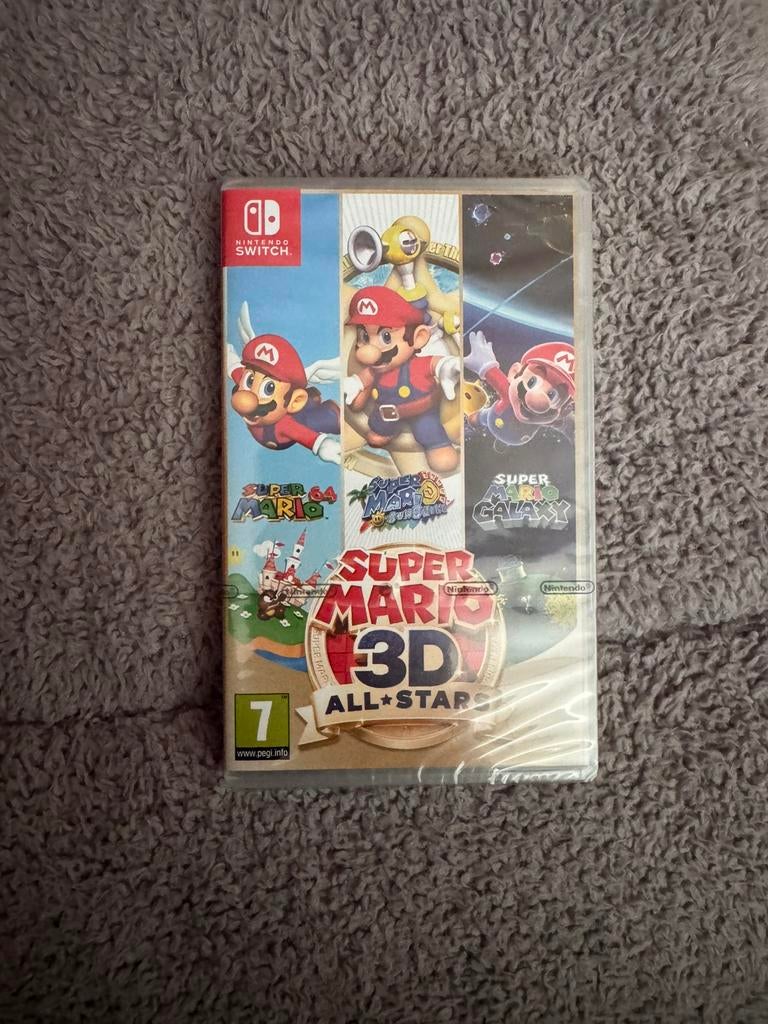 Super Mario 3D all stars ongeopend!, Ophalen of Verzenden, Nieuw