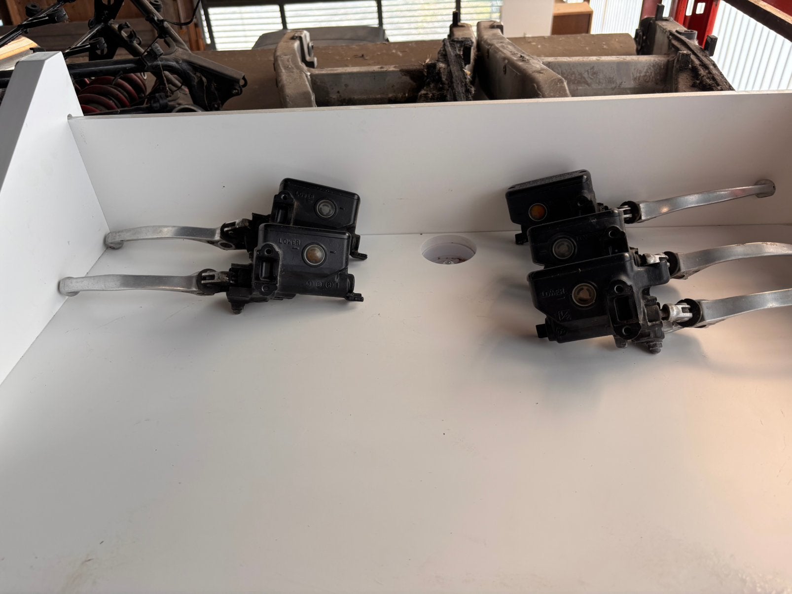 Meerdere rem- en koppelingshendels Honda Blackbird, Ophalen, Gebruikt