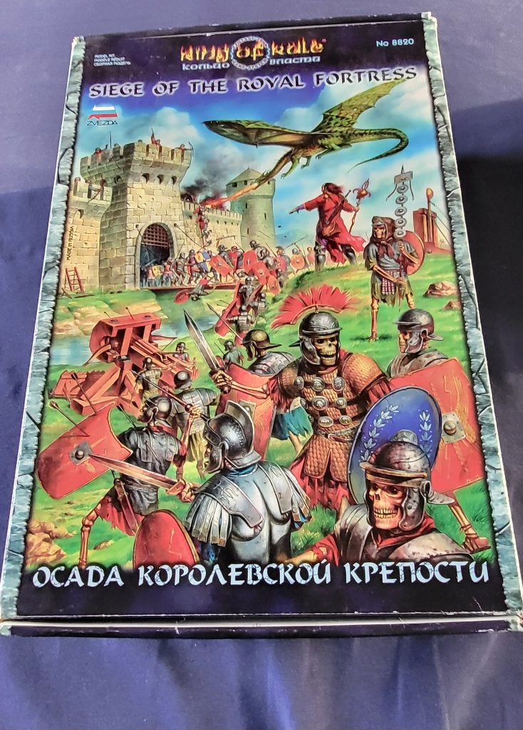 Fantasy Miniature Battle Castle, Ophalen of Verzenden, Zo goed als nieuw, Warhammer, Figuurtje(s)