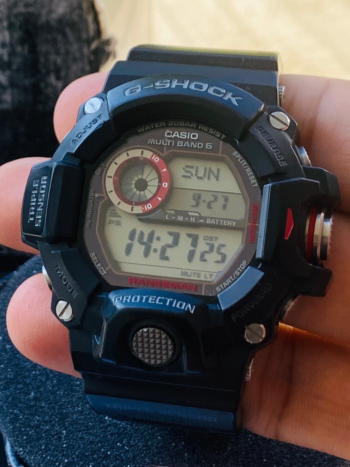 Casio G-Shock GW 9400 Rangeman - Full set -2026, Overige materialen, Ophalen of Verzenden, Zo goed als nieuw, Overige materialen