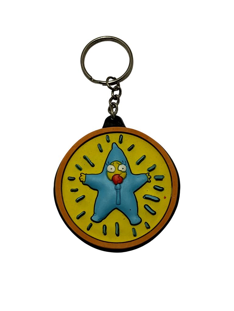 Porte clé Simpsons cha-cha vintage 1980-1990, Enlèvement, Utilisé, Autres types