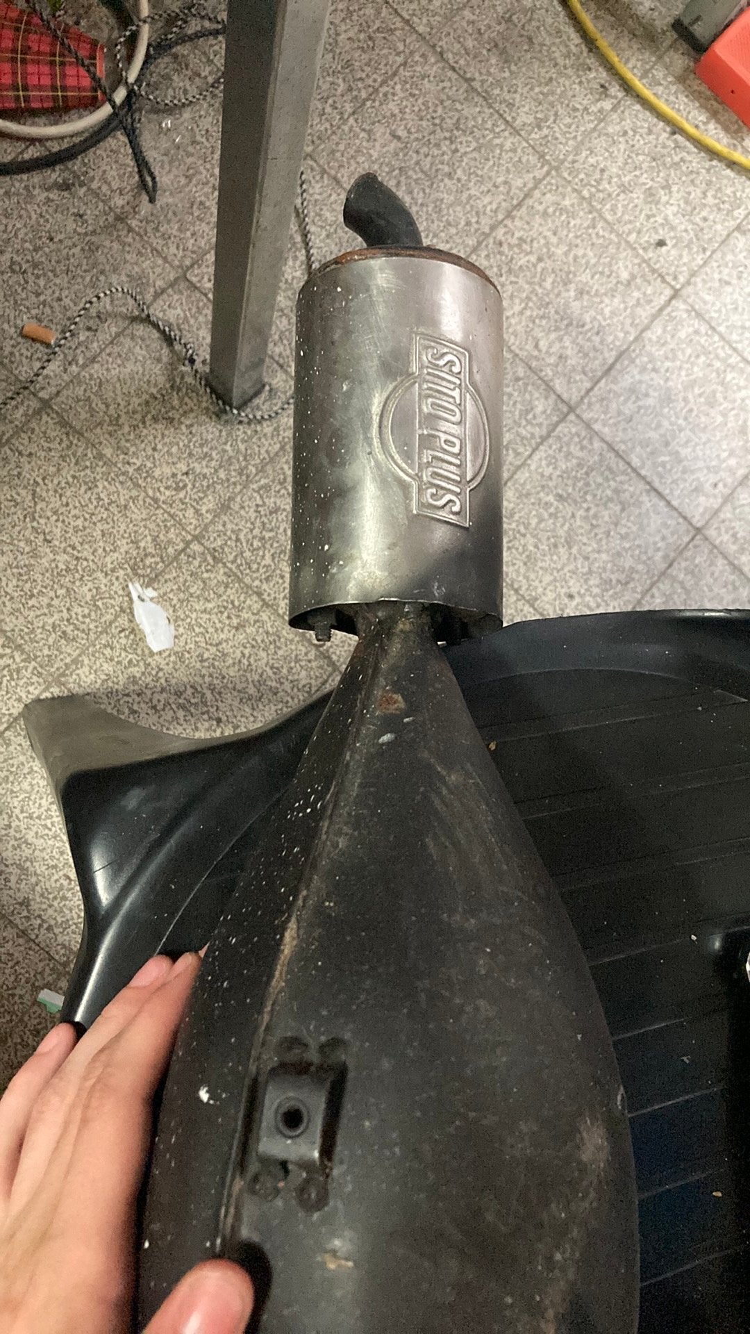 Sito plus zonder bocht, Fietsen en Brommers, Brommeronderdelen | Scooters, Ophalen, Gebruikt