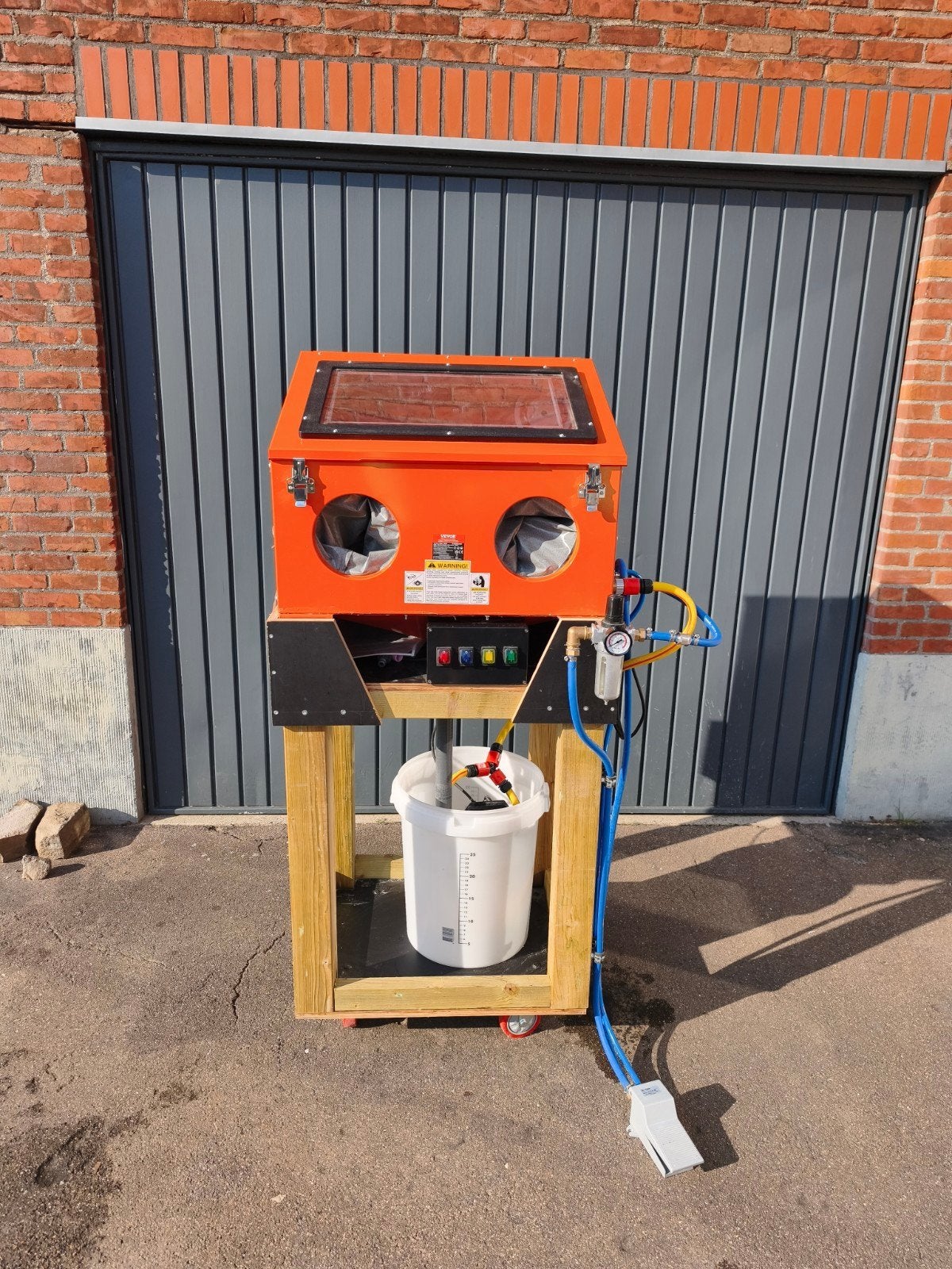 Vapor blasting cabine, Doe-het-zelf en Bouw, Ophalen, Zo goed als nieuw