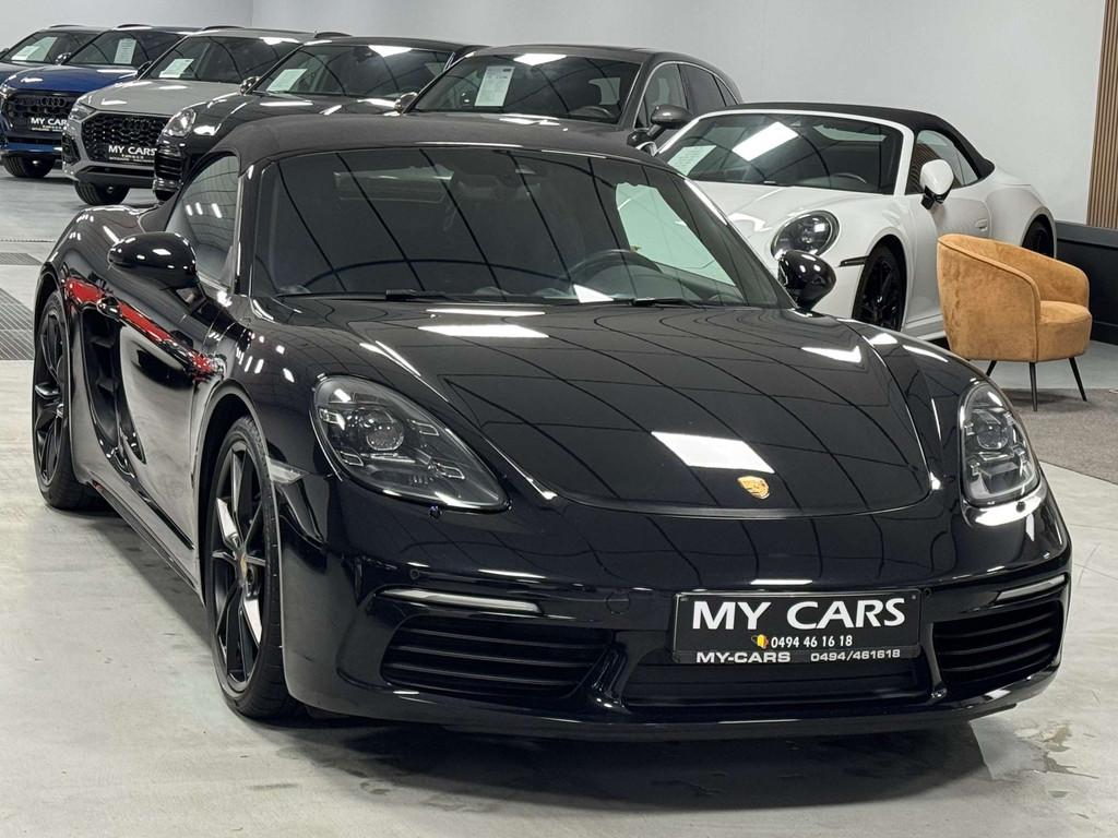 Porsche Boxster /718 Pdk 2.0 Turbo Black Pack Exhaust Lazer, Autos, Cuir, 299 ch, Achat, Euro 6