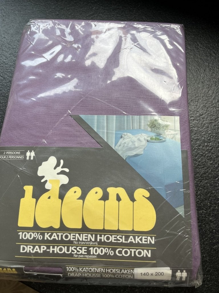 2 persoons hoeslaken, Huis en Inrichting, Slaapkamer | Beddengoed, Ophalen, Nieuw, Katoen, Tweepersoons
