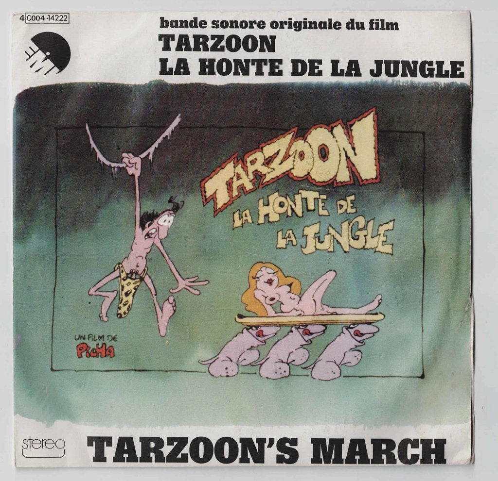 Tarzoon la Honte ... - BO + Bug Blues (Marc Moulin), CD & DVD, Enlèvement ou Envoi, 7 inch, Utilisé, Musique de films et Bande son